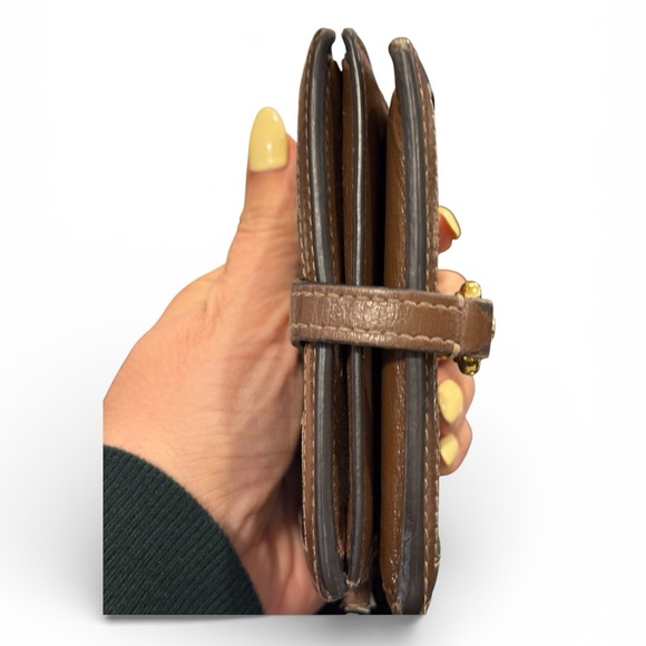 Gucci Jackie 1961 monogram wallet red and green stripes - Picture 4 of 16